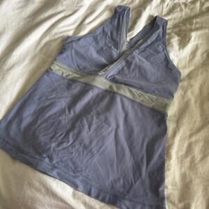 1 Lululemon Deep V Athletic Tank - Cool Breeze